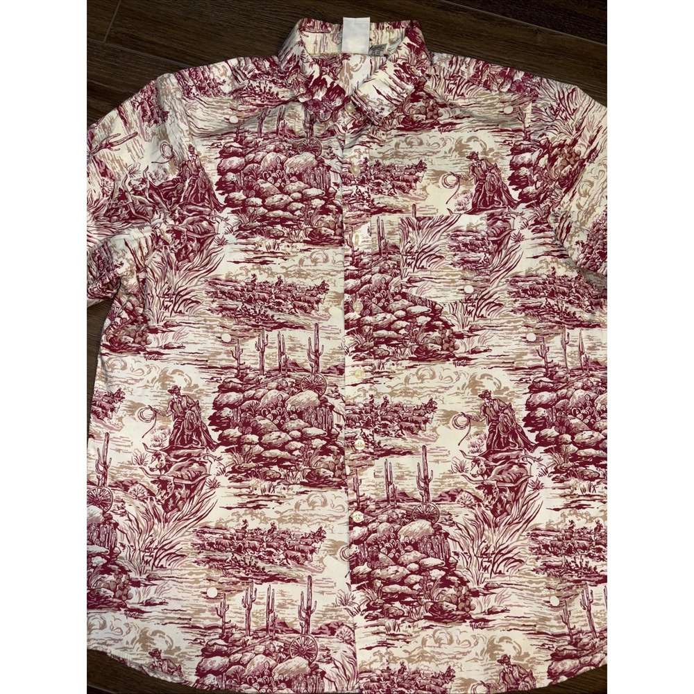 Vintage Men's Kennington California Cotton Cowboy Western Shirt Xxl